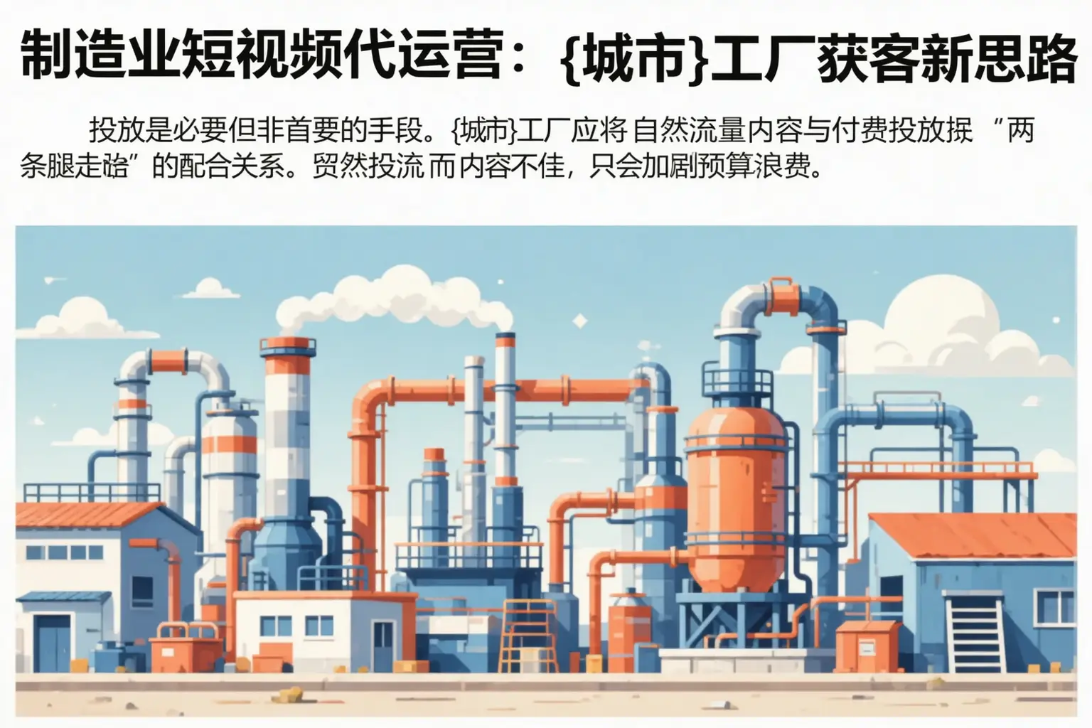 制造业短视频代运营：北林工厂获客新思路